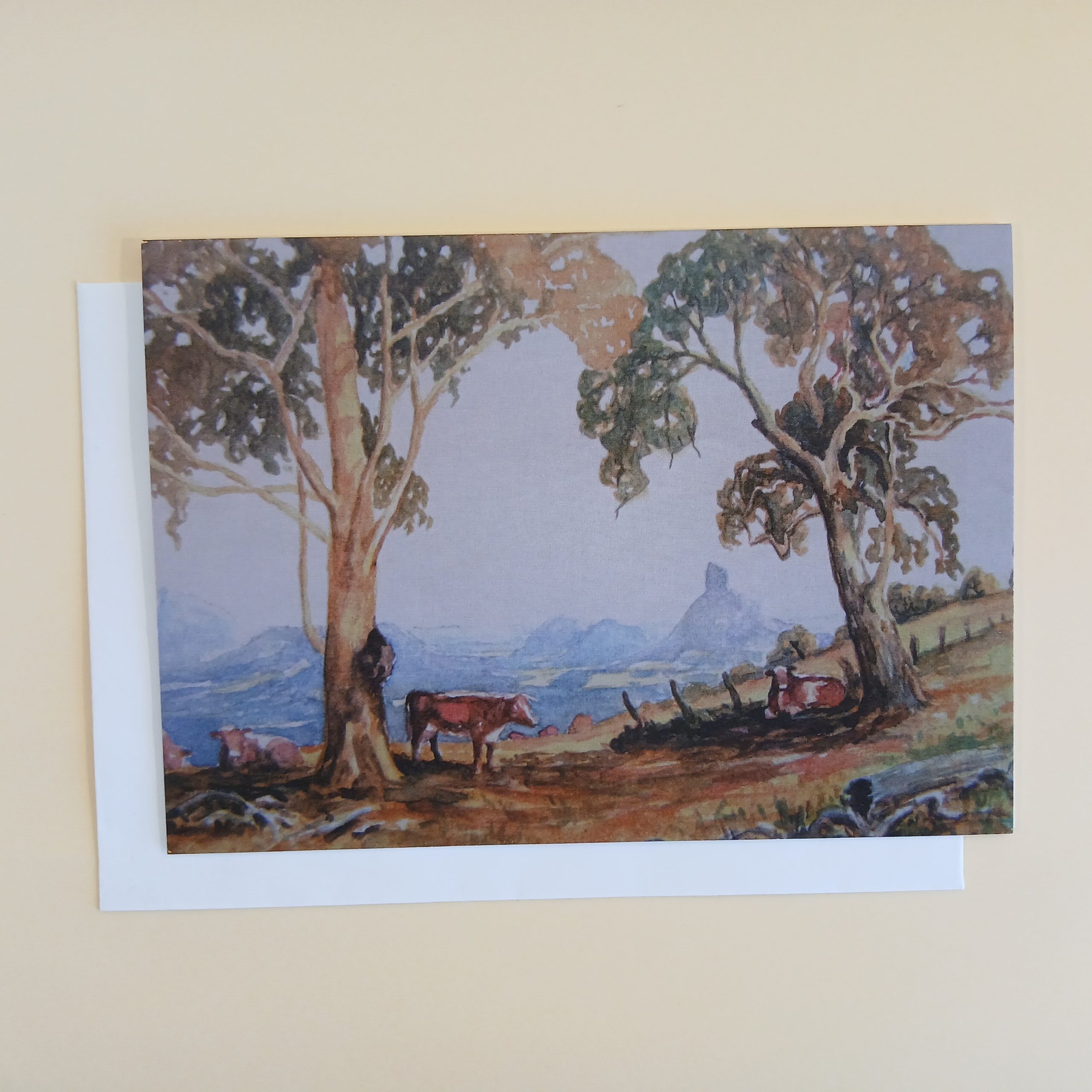 1603  Glasshouse Mountains [$12.00 Pack Of 6 Cards @ $2.00 Each