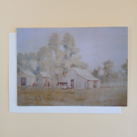 3604  Farm House And Sheds [$12.00 Pack Of 6 Cards @ $2.00 Each]