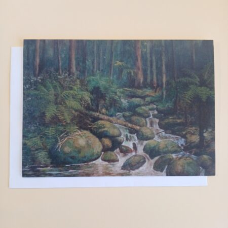 8001  A Mountain Stream [$12.00 Pack Of 6 Cards @ $2.00 Each]