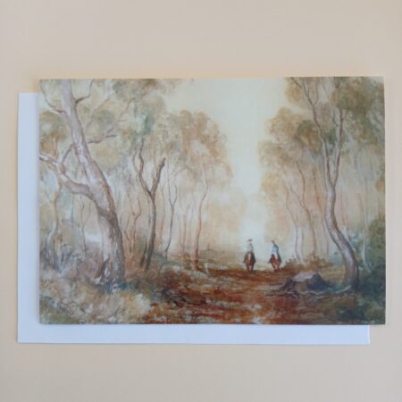 9008  Men On Horseback [$12.00 Pack Of 6 Cards @ $2.00 Each]