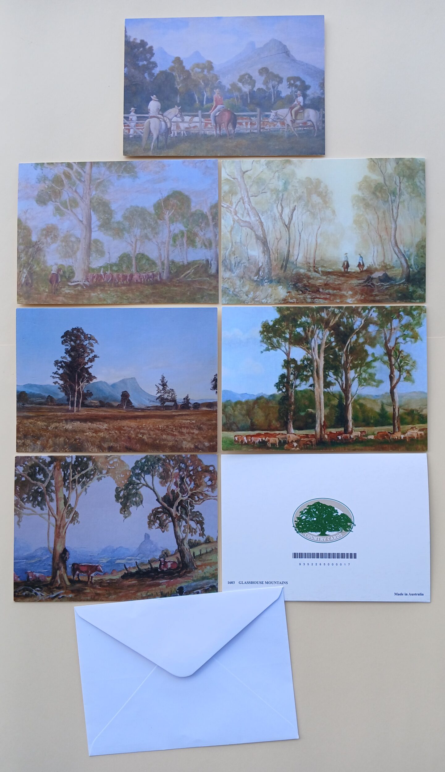 1157 Landscapes Pack No 14 ($12.00 Pack Of 6 Cards @ $2.00 Each)